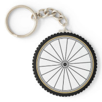 Bike Wheel Key Chain