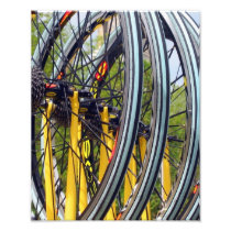 Bike Wheels Photo Art