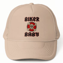 Biker Baby Skull Hats