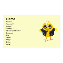 Biker Chick Business Card