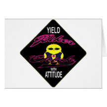 Biker Chick Greeting Cards
