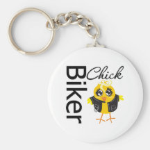Biker Chick Keychains