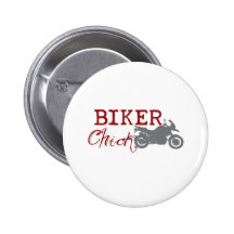 Biker Chick Pin