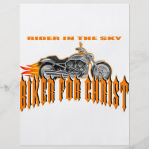 Biker For Christ Full Colour Flyer