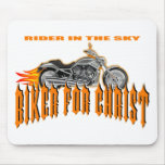 Biker For Christ Mousepad