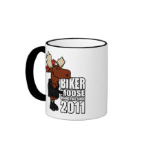 Biker Moose Mug