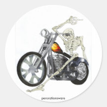 bikerbones sticker