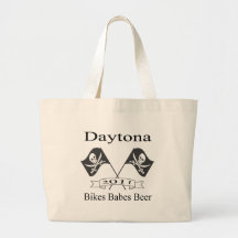 Bikes Babes Beer Canvas Bag