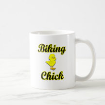 Biking Chick Mug