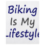 Biking Is My Lifestyle Custom Flyer