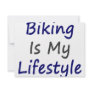 Biking Is My Lifestyle Invite