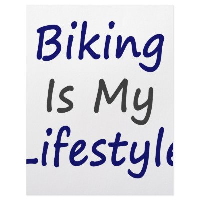 Biking Is My Lifestyle Letterhead Design by Supernova23