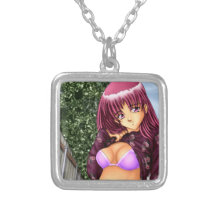Bikini Anime Girl Custom Jewelry