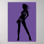 bikini girl 2 print