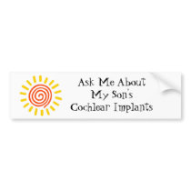 Bilateral Son's Bumper sticker