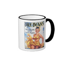 Bile Beans - Woman In Bathing Suit Ad Coffee Mugs