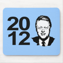 Bill Clinton 2012 Mouse Pads