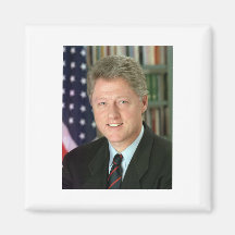 Bill Clinton Refrigerator Magnet