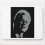 Bill Clinton silhouette Mouse Pads