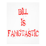 Bill is FANGTASTIC Letterhead Template