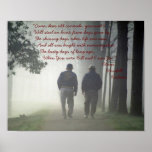 BILL &amp; JOE Oliver W Holmes Dear Old Friends POSTER