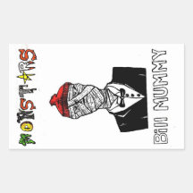 Bill Mummy Stickers