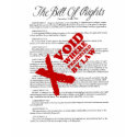 Bill of Rights: Void Where Prohibited by Law t-shirts