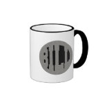 BILL - SILVER TEXT MUG