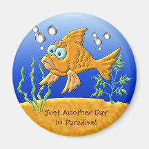 Bill The Fish Fridge Magnets