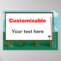 Billboard Greeting - Customizable