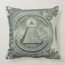 Billet d'un dollar Yall dollar d'Annuit Cœptis oreillers american