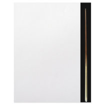 Billiard Cue Letterhead