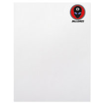 Billiard Head Alien Personalized Letterhead