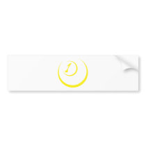Billiard One Ball Icon Bumper Stickers