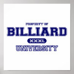 Billiard University Posters
