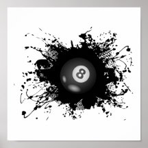 Billiard Urban Style Print