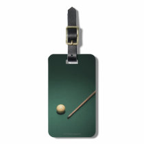 Billiards 2 luggage tags