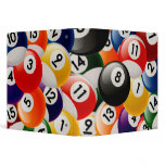 BILLIARDS BALLS COLLAGE BINDER