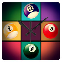Billiards Clock