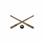 Billiards embroidered shirts