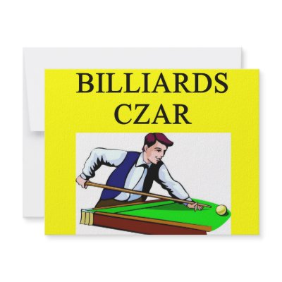 BILLIARDS joke by jimbuf