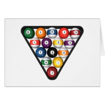 Billiards / Pool Balls Racked: