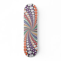 Billiards / Pool Balls Spiral: Skateboard