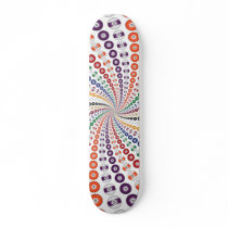 Billiards / Pool Balls Spiral: Skateboard
