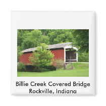 Billie Creek Bridge Fridge Magnet