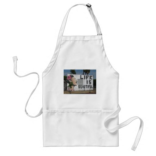 Billie Holiday Street Art Apron