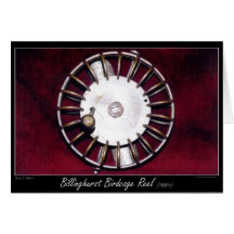 Billinghurst Birdcage Reel Greeting Card