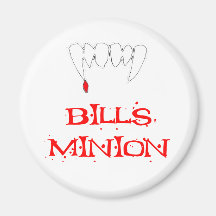 Bills Minion Fridge Magnet