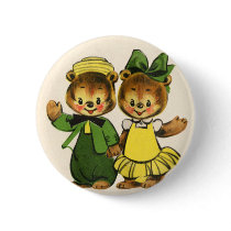 Billy and Betty Bear Button