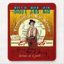 Billy the Kid Mousepads